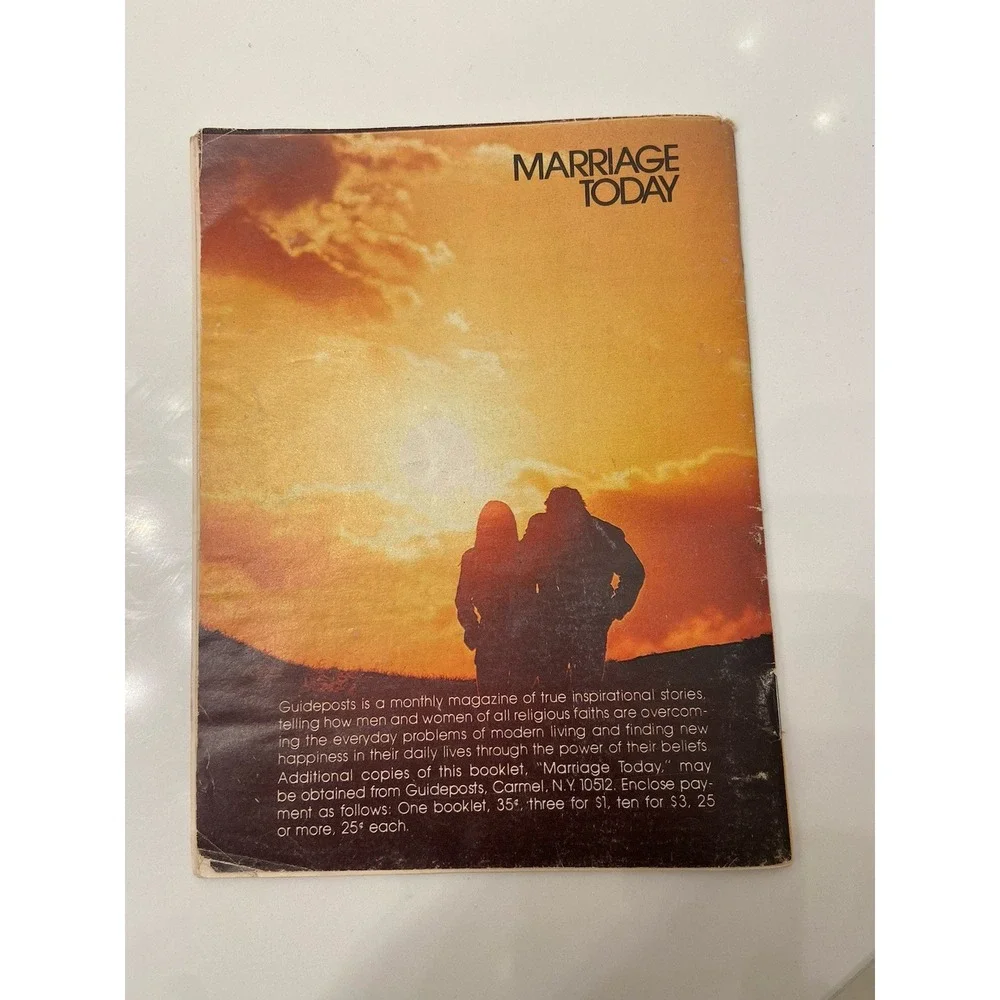 Vintage Marriage Today A Collection Of True Stories Guideposts Magazine 1976 VTG